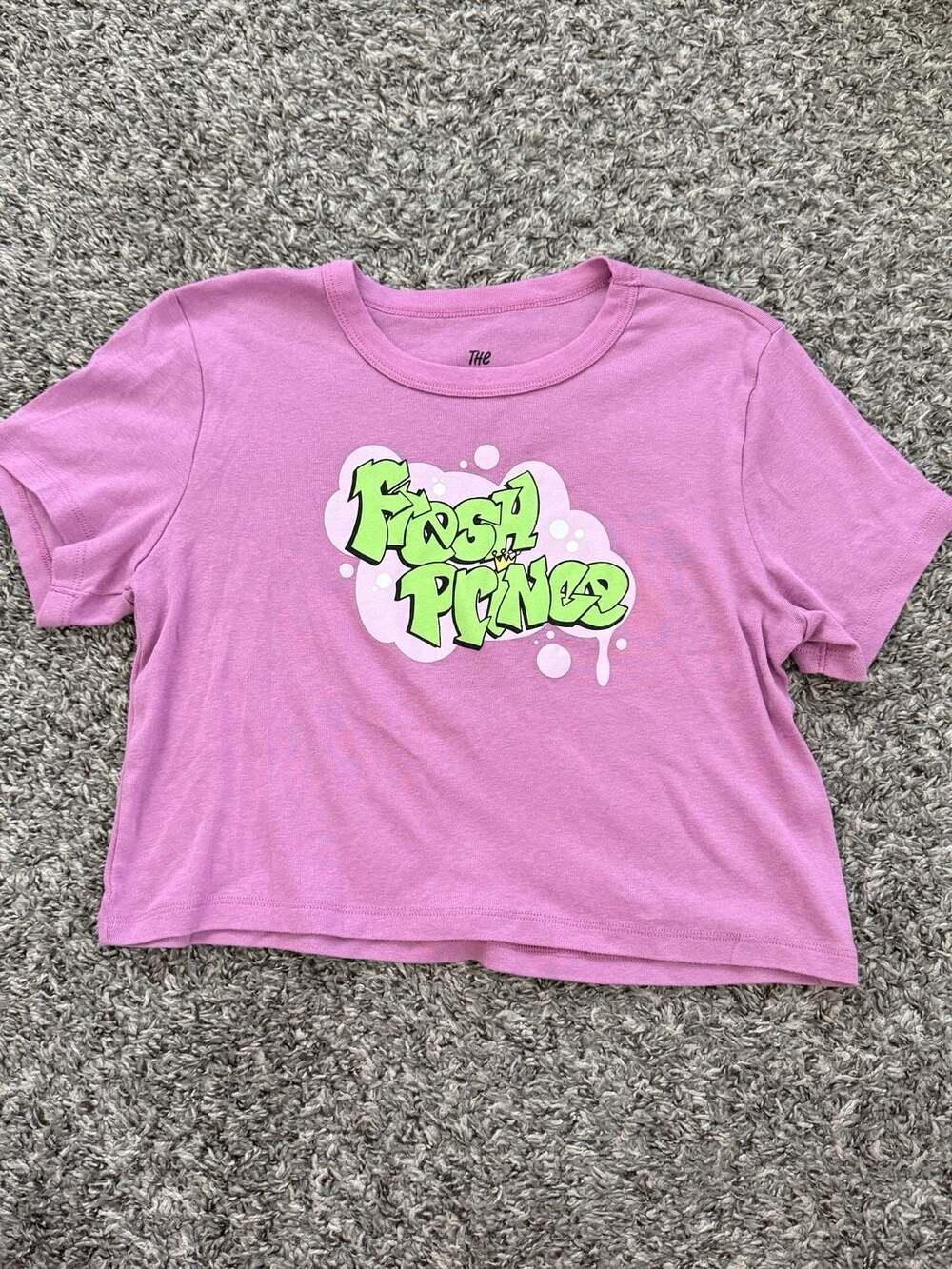 The Fresh Prince Graphic Cropped Short Sleeve T-Shirt